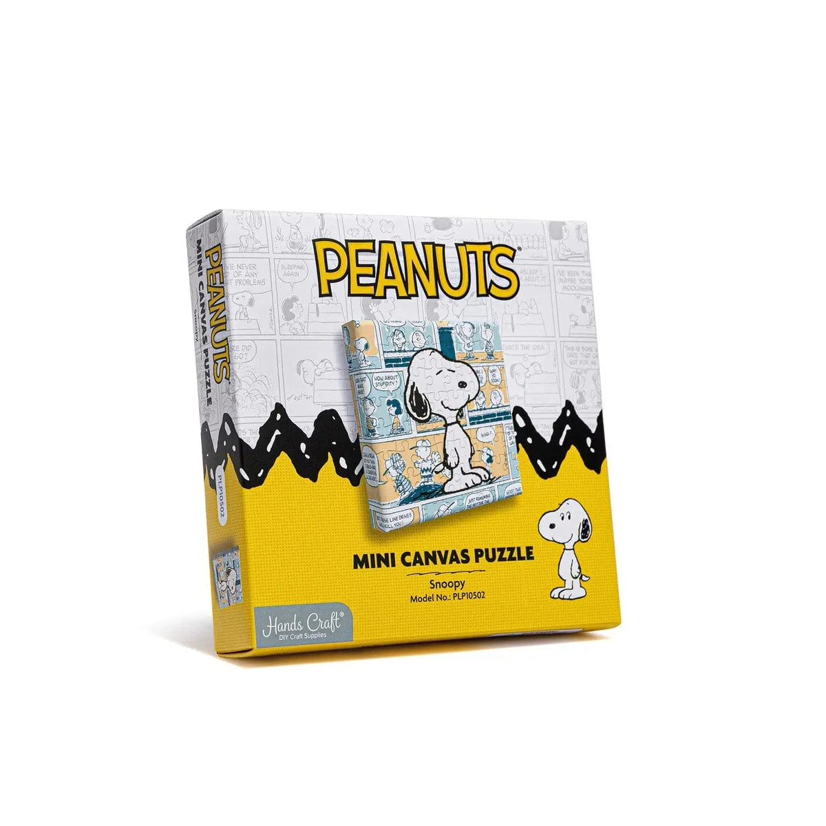 Hands Craft Model Kits > Other Model Kits Peanuts® Mini Canvas Puzzle: Snoopy 810101581694 PLP10502