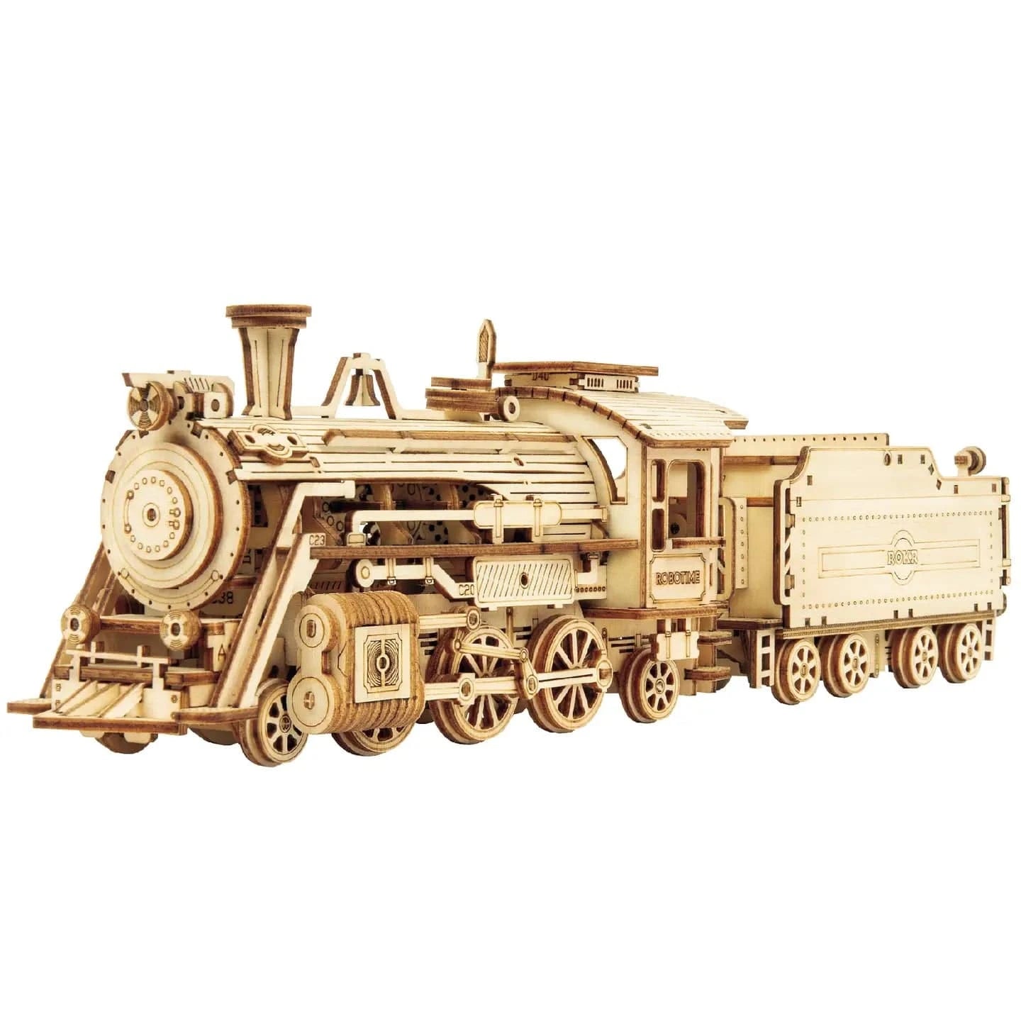 Hands Craft Puzzles > 3D Puzzles 3D Laser Cut Wooden Puzzle: Steam Express 850005994497 MC501