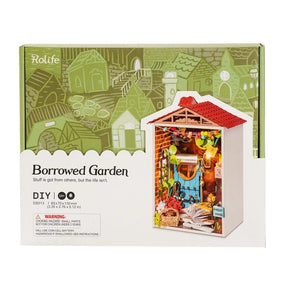 Hands Craft Puzzles > 3D Puzzles Diy Miniature House Kit: Borrowed Garden 850026738537 DS013