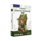 Hands Craft Puzzles > 3D Puzzles Hands Craft: DIY Miniature House Kit - Fairytale Treehouse 810101583780 MIN701