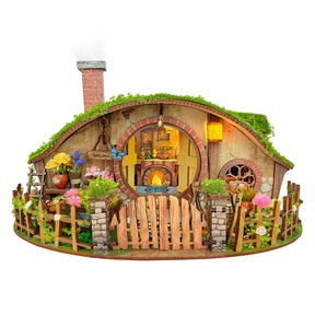 Hands Craft Puzzles > 3D Puzzles Hands Craft: DIY Miniature House Kit - Fern Hollow 810101583810 MIN704