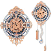 Hands Craft Puzzles > 3D Puzzles Hands Craft: DIY Wooden Puzzle Wall Clock - Romantic Notes 810101580383 LC701