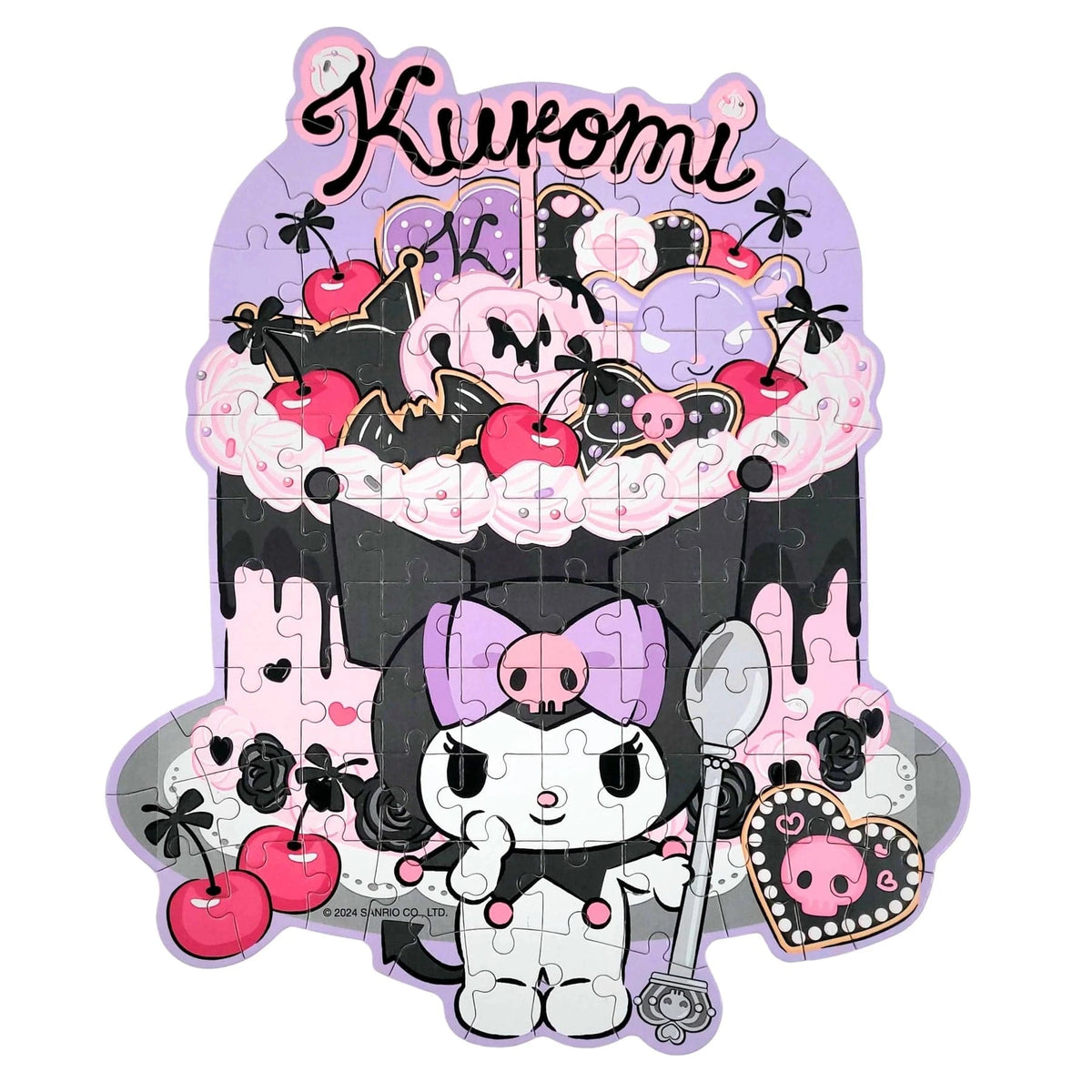 Hands Craft Puzzles > Jigsaw Puzzles Hello Kitty® Jigsaw Puzzle: Kuromi Cherries and Cookies 810101581342 JPZ109