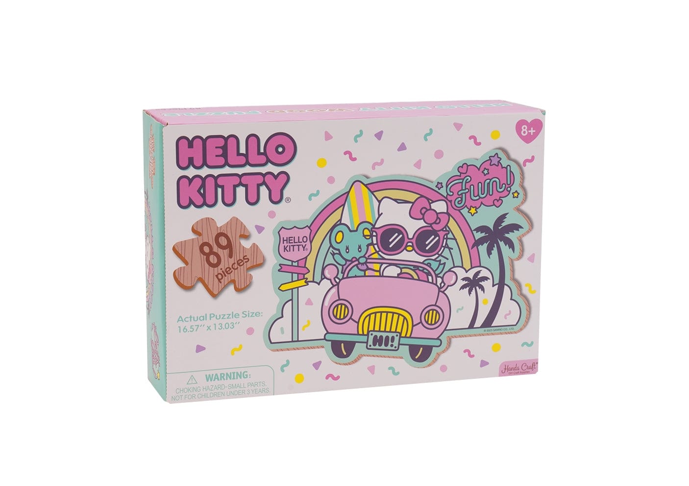 Hello Kitty: Wooden Jigsaw Puzzle - Kawaii