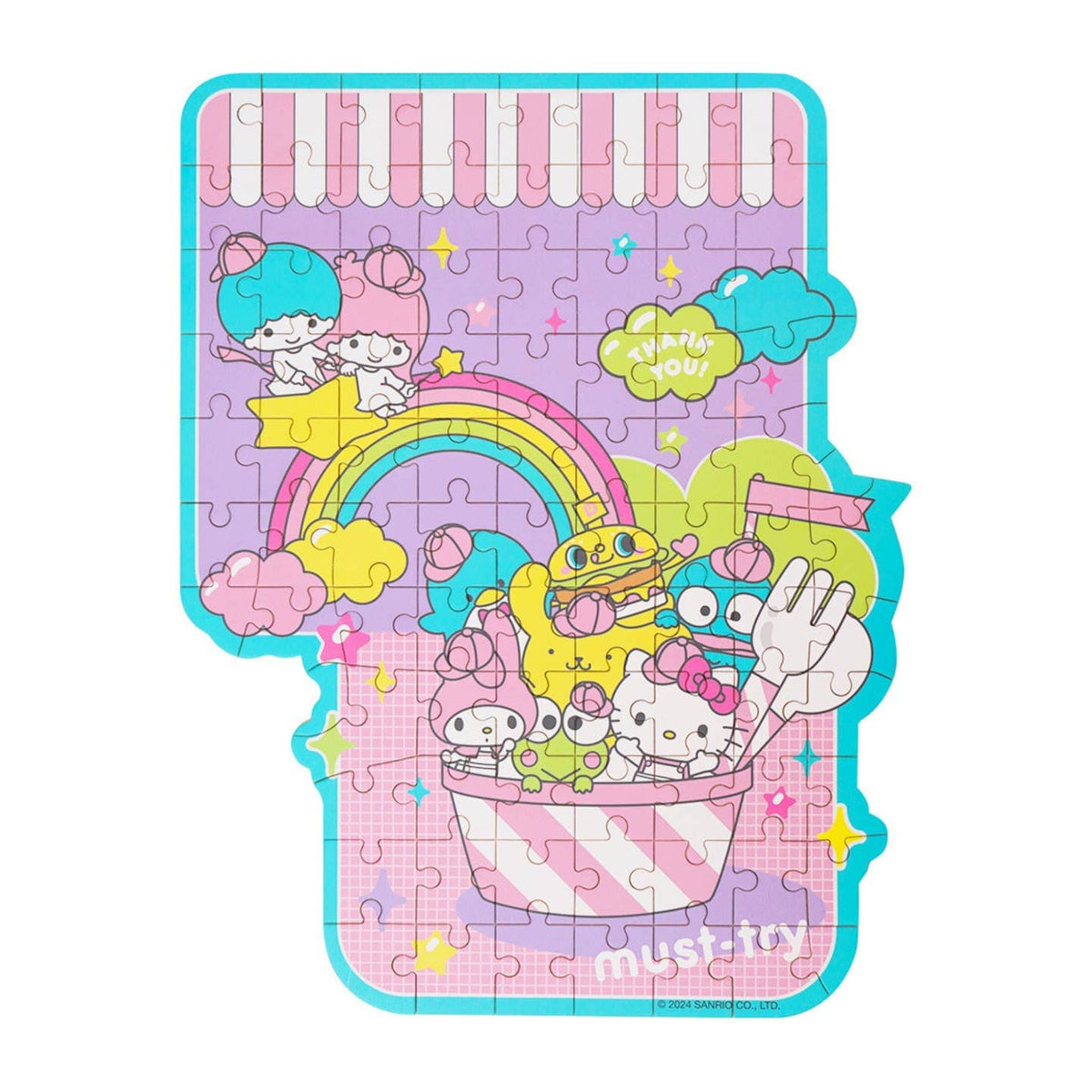 Hands Craft Puzzles > Jigsaw Puzzles Hello Kitty: Wooden Jigsaw Puzzle - Sanrio 810101581076 JPZ103