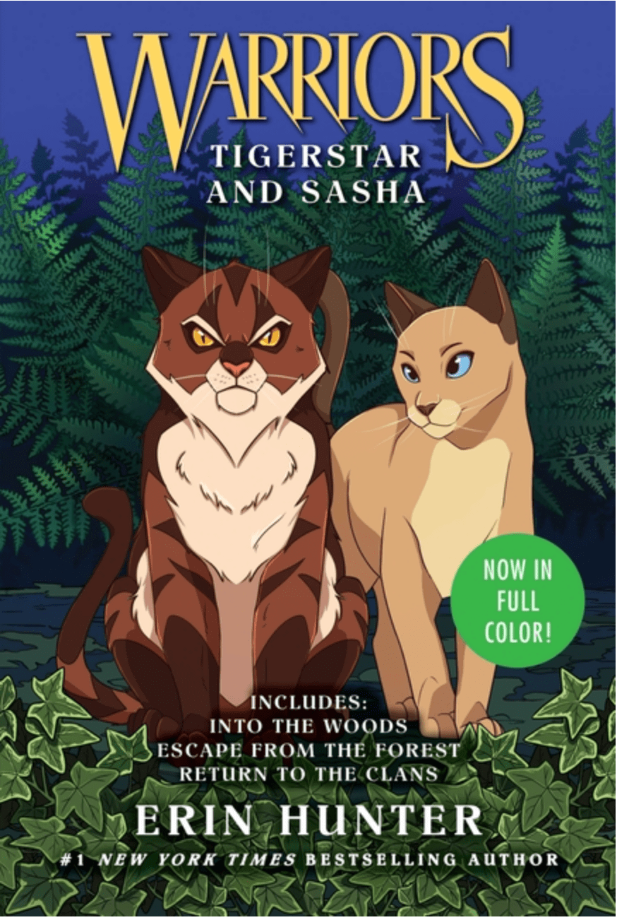 HARPER ALLEY Manga Warriors: Tigerstar and Sasha - 3 Full-Color Warriors Books in 1 (TokyoPop) 9780063351769 ING-9780063351769