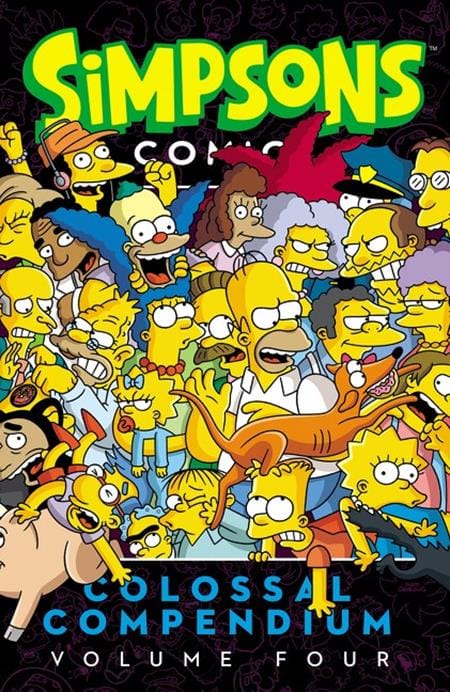 HarperCollins Graphic Novel SIMPSONS COMICS COLOSSAL COMPENDIUM TP VOL 04 9780062423269 0626HC0875