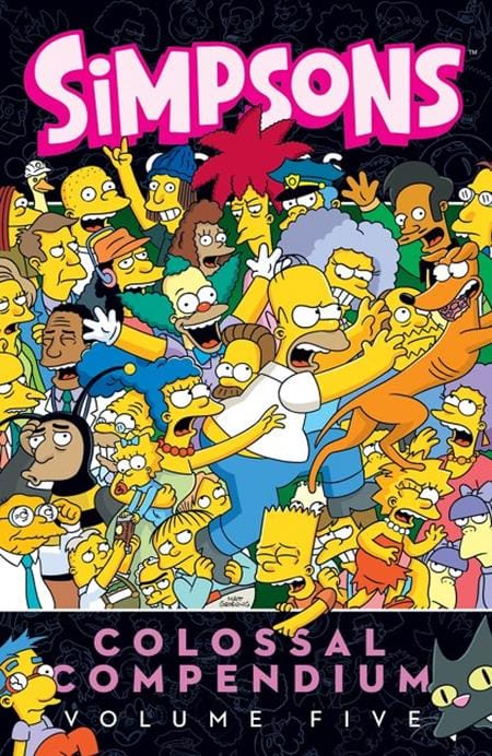 HarperCollins Graphic Novel SIMPSONS COMICS COLOSSAL COMPENDIUM TP VOL 05 (Release Date: 12/02/2026) 9780062567543 1026HC0896