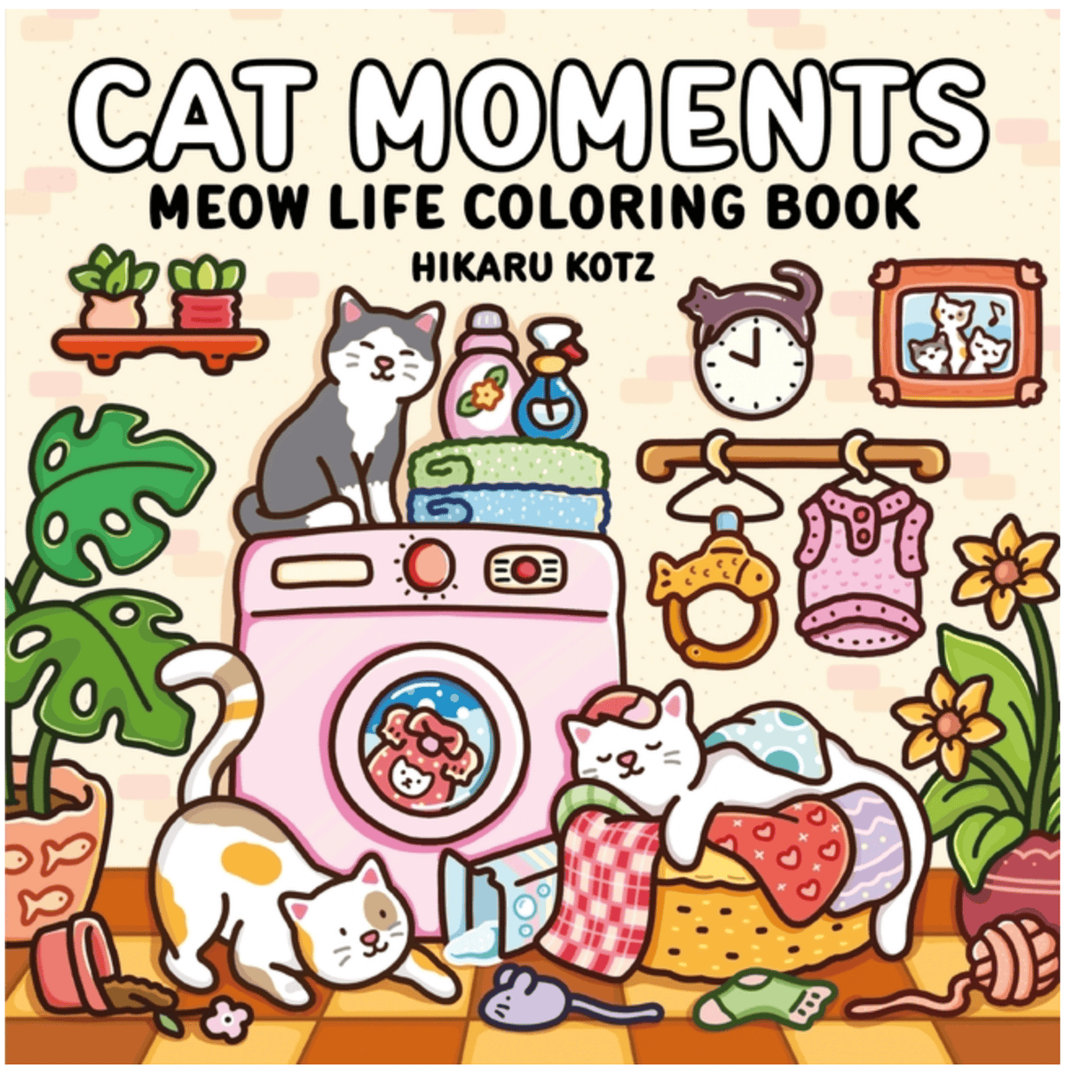 Harperpop Books > Coloring Books Cat Moments: Meow Life Coloring Book 9780063514447 ING-9780063514447