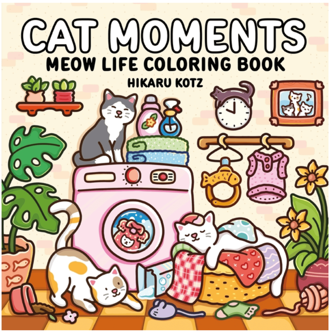 Harperpop Books > Coloring Books Cat Moments: Meow Life Coloring Book 9780063514447 ING-9780063514447