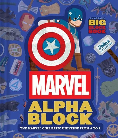 Harry N. Abrams Books > Kids MARVEL ALPHABLOCK HC DELUXE GIFT EDITION (AN ABRAMS BIG BLOCK BOOK) 9781419784552 0925AB0476