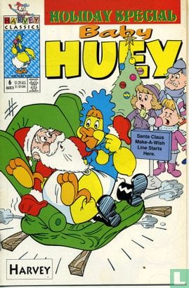 harvey classics Comic Books BABY HUEY #6 HOLIDAY SPECIAL 00912846068003