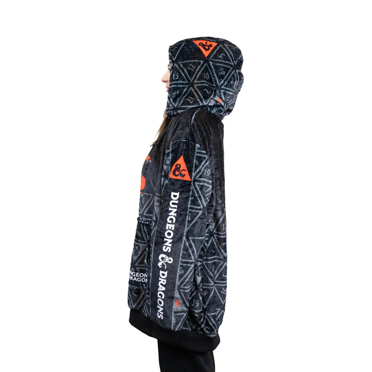 Hasbro Apparel Hasbro: Dungeons and Dragons - Blanket Hoodie & Pillow Snugible 850048448520 48520