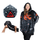 Hasbro Apparel Hasbro: Dungeons and Dragons - Blanket Hoodie & Pillow Snugible 850048448520 48520