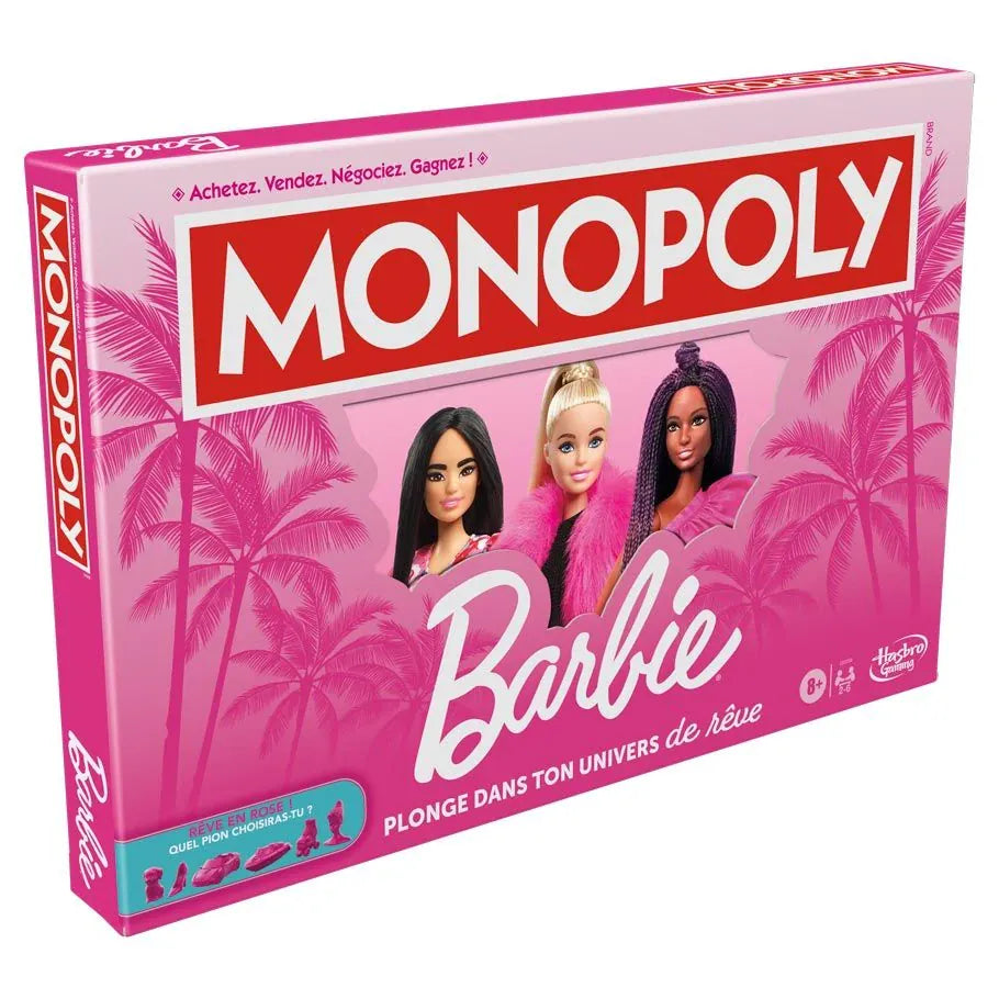 Hasbro Board Games > Large Box Games Monopoly Barbie 195166246741 HSBG0038