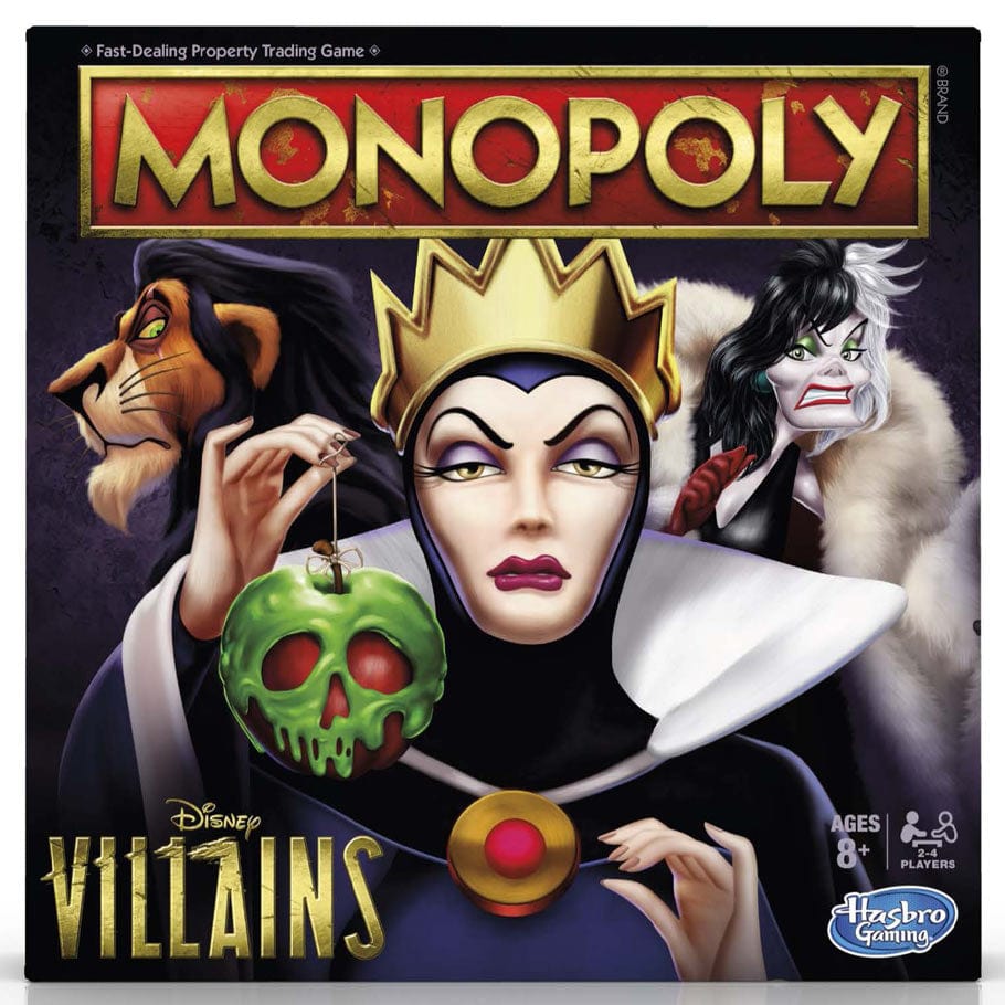 Hasbro Board Games > Large Box Games Monopoly Villains 630509971176 HSBF0091