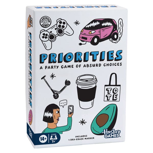 Hasbro Board Games > Party Games Priorities: A Party Game of Absurd Choices 5010996349354 HSBG3086