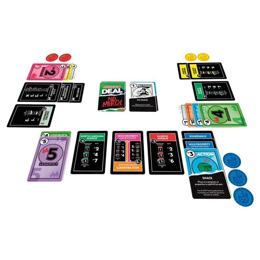 Hasbro Non-Collectible Card Monopoly Deal: No Mercy 195166326511 HSBG3071
