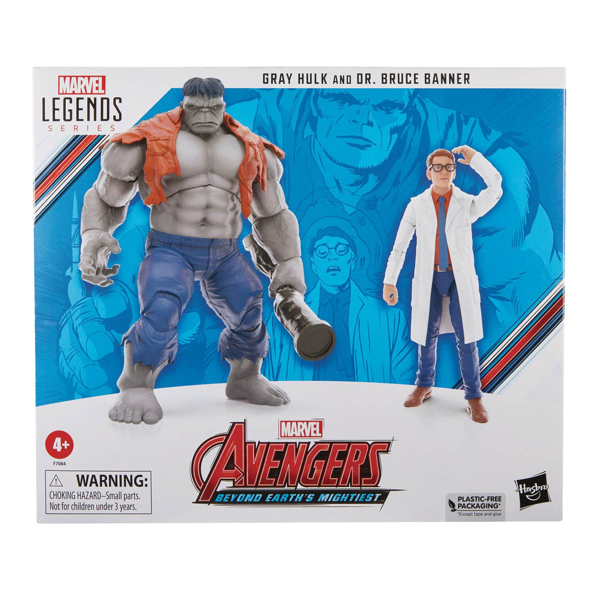 Hasbro: Marvel Legends - Grey Hulk & Dr. Bruce Banner 2-Pack
