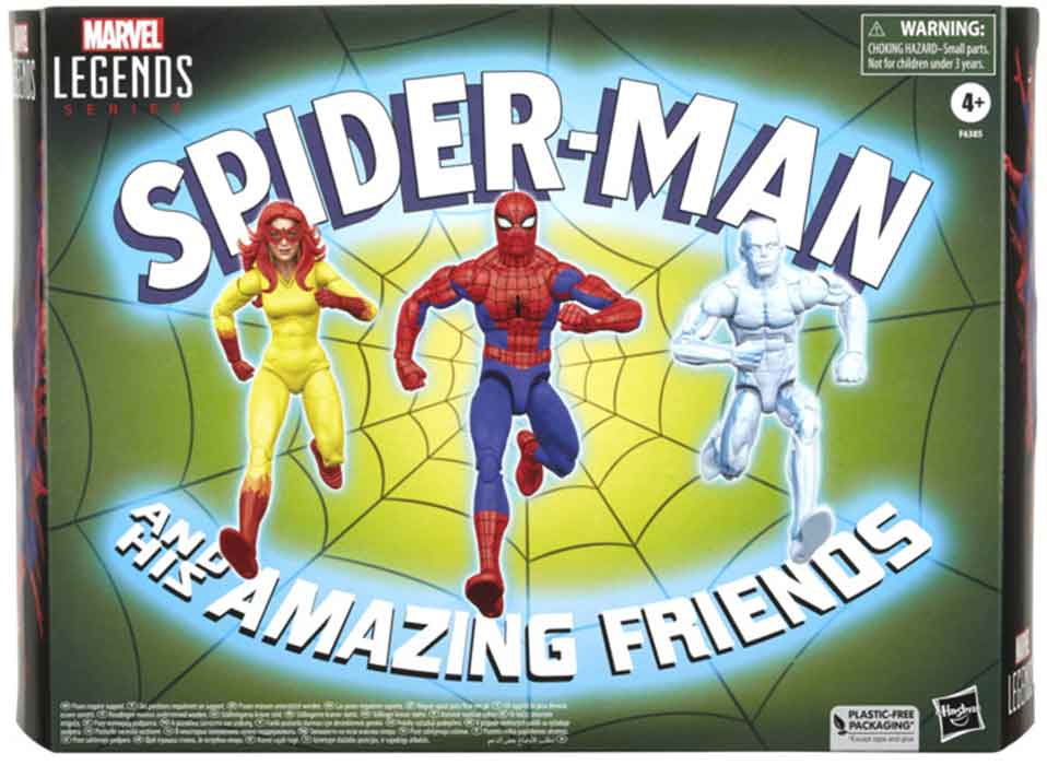 Hasbro Toy Group Toys > Action Figures > Marvel Legends Hasbro: Marvel Legends - Spider-Man and his Amazing Friends 3-Pack 5010994171391