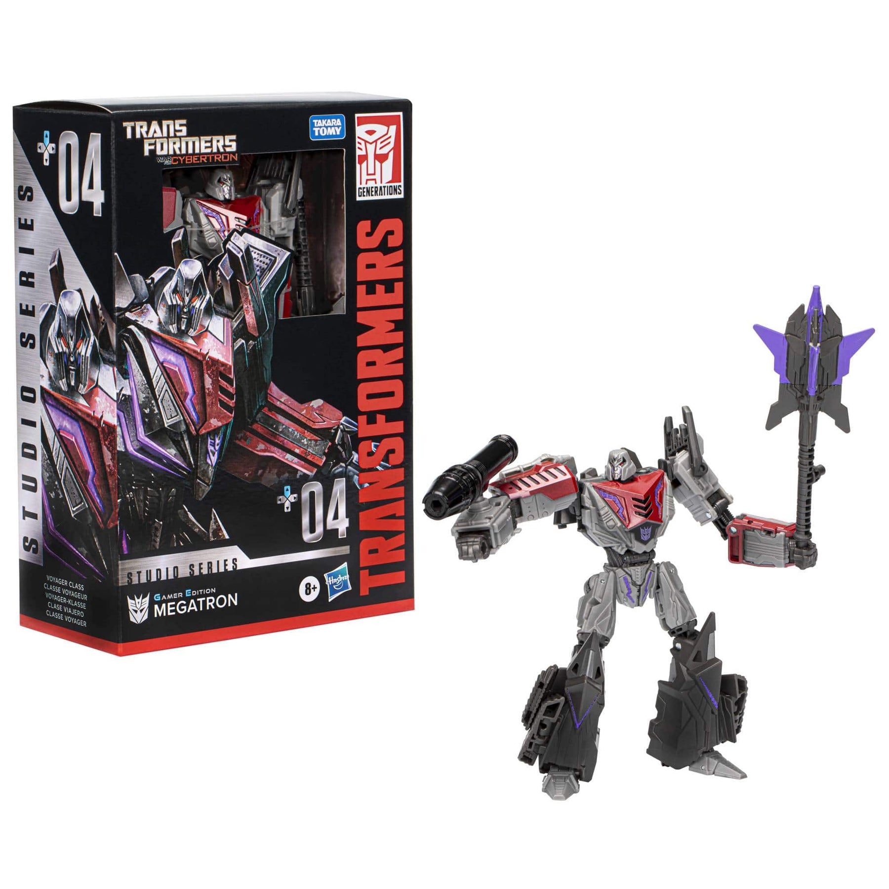 Hasbro Toy Group Toys > Action Figures > Other Action Figures Hasbro: Transformers Studio Series - Megatron, Gamer Edition (War for Cybertron) 195166223520 APR238116