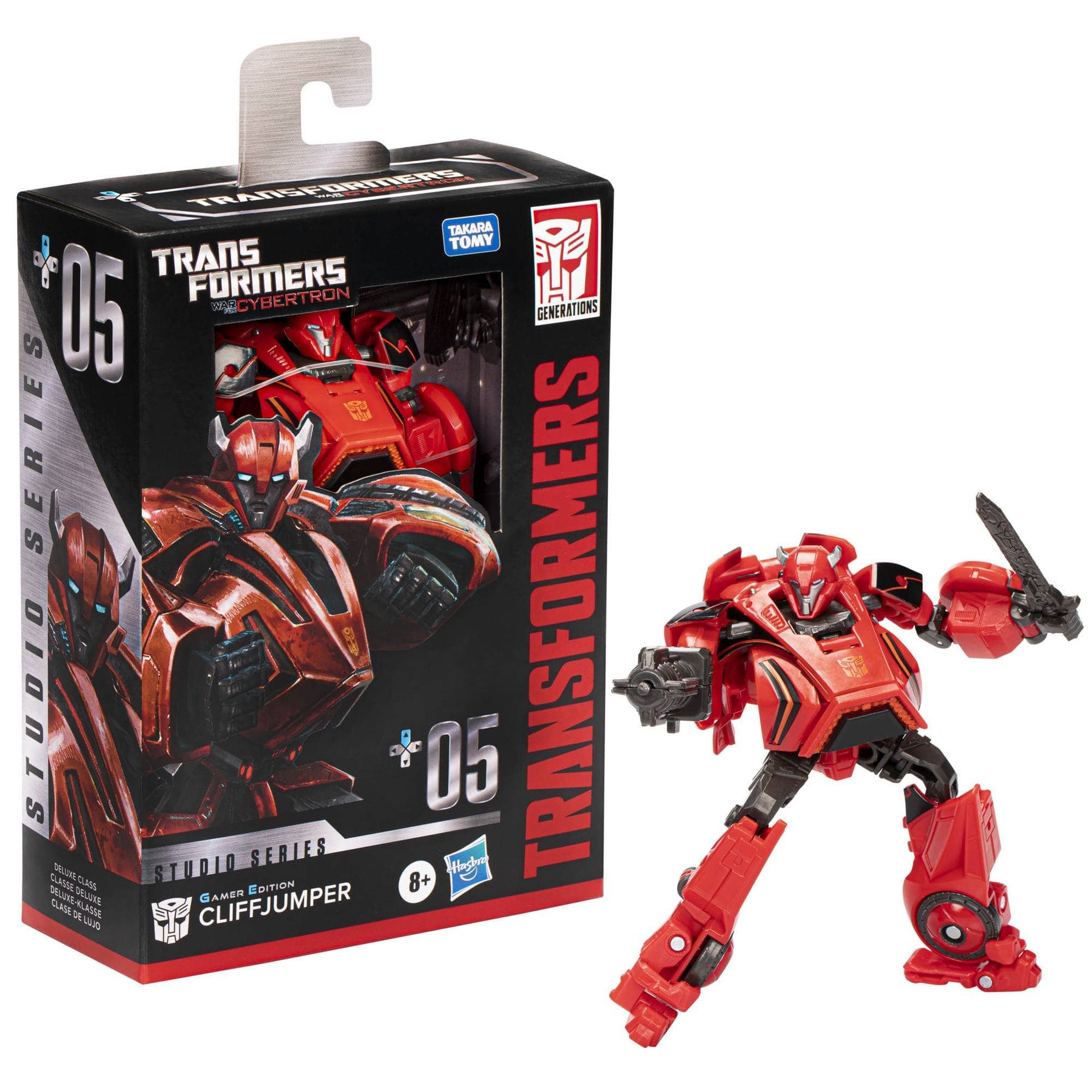 Hasbro Toy Group Toys > Action Figures > Other Action Figures Hasbro: Transformers Generations - Cliffjumper, Gamer Edition (War for Cybertron) 195166229751 APR238115