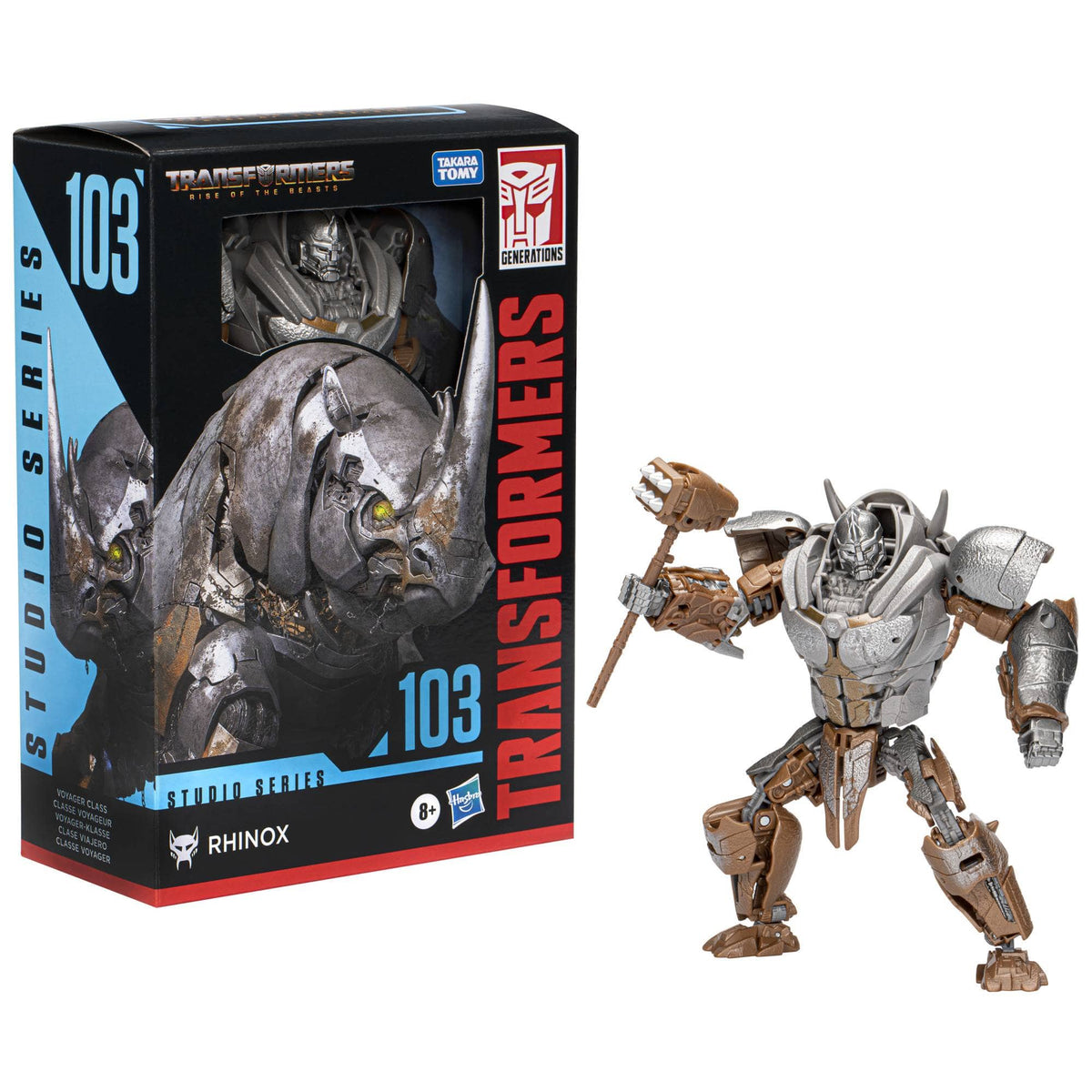 Hasbro Toy Group Toys > Action Figures > Other Action Figures Hasbro: Transformers Studio Series - Rhinox (Rise of the Beasts) 195166223537 APR238117