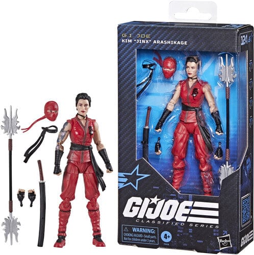 Hasbro Toys > Action Figures > Animation HASBRO COLLECTIBLES: GI JOE CLASSIFIED SERIES - #124 KIM "JINX" ARASHIKAGE ACTION FIGURE 5010996234148 HSBOF9436