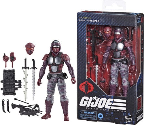 HASBRO COLLECTIBLES: GI JOE - CLASSIFIED SERIES - NIGHT CREEPER #121 ACTION FIGURE