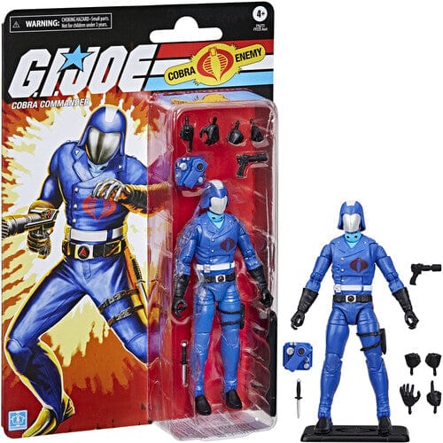 Hasbro Toys > Action Figures > Animation HASBRO COLLECTIBLES: GI JOE CLASSIFIED SERIES - RETRO CARDBACK COBRA COMMANDER ACTION FIGURE 5010996234186 HSBOF9677