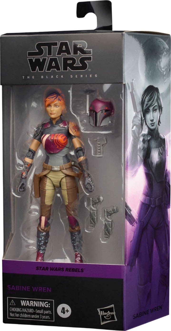 Hasbro Toys > Action Figures > Animation HASBRO COLLECTIBLES: STAR WARS BLACK SERIES - REBELS - SABINE WREN ACTION FIGURE 5010993744015