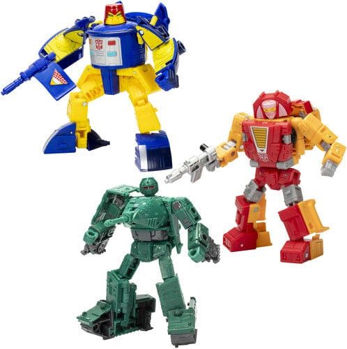 Hasbro Toys > Action Figures > Animation HASBRO COLLECTIBLES: TRANSFORMERS GENERATIONS SELECTS - LEGACY UNITED GO BOT GUARDIANS 3 PACK ACTION FIGURES 5010996232366