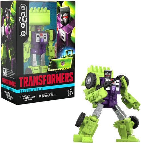 Hasbro Toys > Action Figures > Animation HASBRO COLLECTIBLES: TRANSFORMERS STUDIO SERIES - THE MOVIE - VOYAGER CLASS CONSTRUCTICON SRAPPER 5010996301185 HSBOG0562