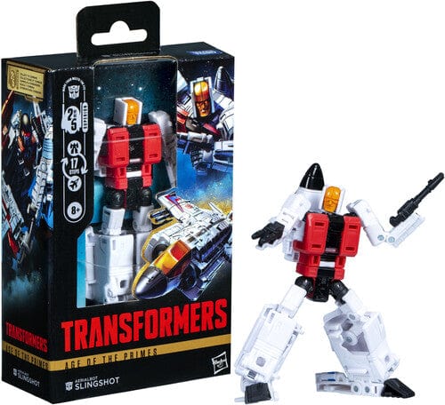 Hasbro Toys > Action Figures > Animation HASBRO COLLETIBLES: TRANSFORMERS - AGE OF PRIMES - DELUXE CLASS AERIALBOT SLINGSHOT ACTION FIGURE 5010996285454 HSBOG1032