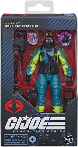 G.I. Joe - Classified Series - #190, Mole Rat (Stage 2) Action Figure