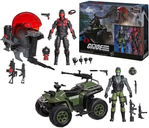 Hasbro: G.I. Joe Classified Series - Snake Eyes & Varmint 2pk (Trubble Bubble)