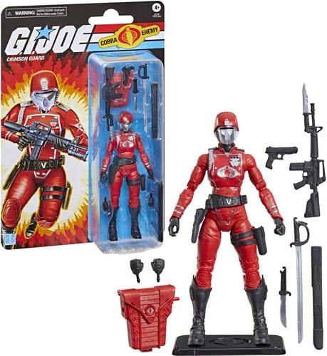 Hasbro Toys > Action Figures > G.I. Joe Classified Series G.I. Joe - Classified Series: Retro Cardback - Crimson Guard 5010996361325 HSBOG2290