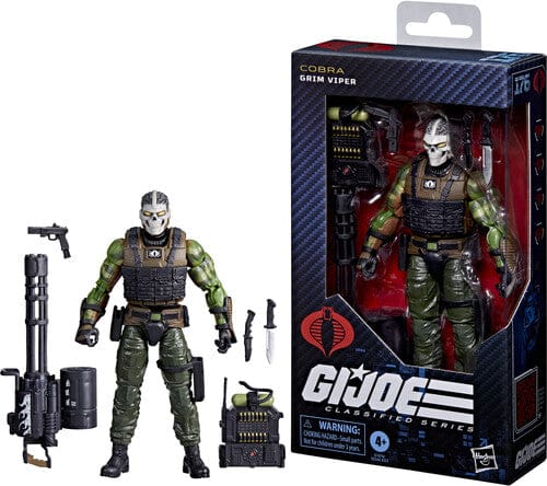 Hasbro Toys > Action Figures > G.I. Joe Classified Series Hasbro: G.I. Joe - Classified Series #176, Grim Viper Action Figure 5010996297624 HSBOG1076