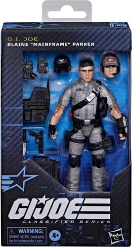 Hasbro: G.I. Joe - Classified Series #178, Blaine “Mainframe” Parker Action Figure
