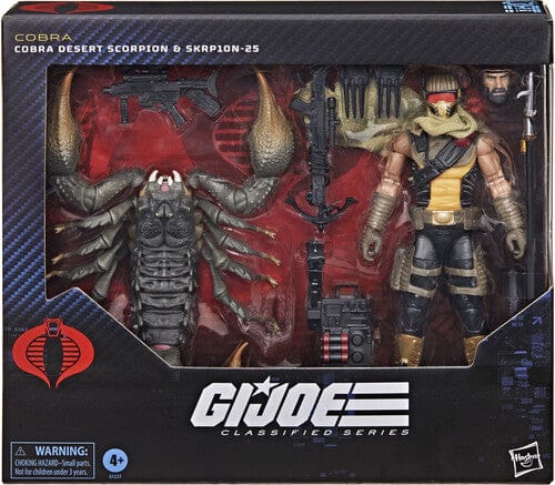 Hasbro Toys > Action Figures > G.I. Joe Classified Series Hasbro: G.I. Joe Classified Series - Cobra Desert Scorpion & SKRP10N-25 5010996317094 HSBOG1227