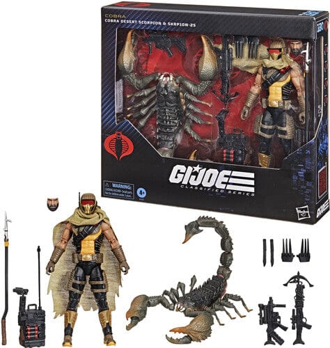 Hasbro Toys > Action Figures > G.I. Joe Classified Series Hasbro: G.I. Joe Classified Series - Cobra Desert Scorpion & SKRP10N-25 5010996317094 HSBOG1227