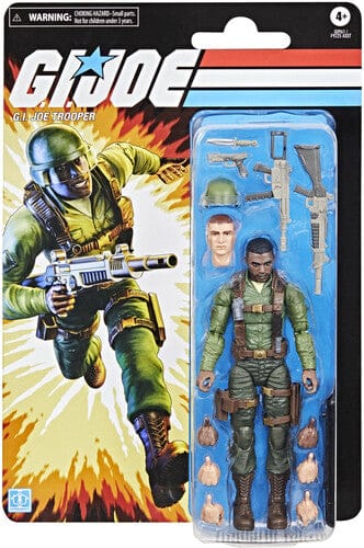 Hasbro Toys > Action Figures > G.I. Joe Classified Series Hasbro: G.I. Joe Classified Series - G.I. Joe Trooper (Retro Cardback) 5010996297563 HSBOG0961