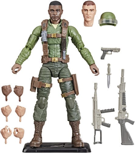 Hasbro Toys > Action Figures > G.I. Joe Classified Series Hasbro: G.I. Joe Classified Series - G.I. Joe Trooper (Retro Cardback) 5010996297563 HSBOG0961