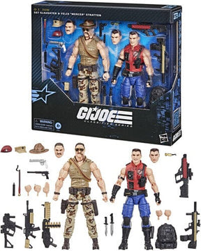 Hasbro Toys > Action Figures > G.I. Joe Classified Series Hasbro: G.I. Joe Classified Series - Sgt. Slaughter & Felix "Mercer" Stratton 2pk 5010996317117 HSBOG1234