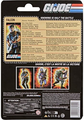 Hasbro Toys > Action Figures > G.I. Joe Classified Series Hasbro: G.I. Joe Classified Series - Vincent R. "Falcon" Falcone (Retro Cardback) 5010996361301 HSBOG2296