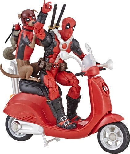 Hasbro Toys > Action Figures > Marvel Legends HASBRO COLLECTIBLES: MARVEL LEGENDS - DEADPOOL CORPS - DEADPOOL WITH SCOOTER ACTION FIGURE SET 630509775095