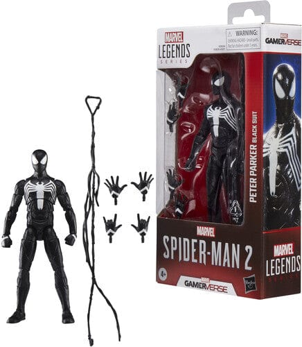 Hasbro Toys > Action Figures > Marvel Legends Hasbro: Marvel Legends Gamerverse - Peter Parker, Black Suit (Spider-Man 2) 5010996300492 HSBOG0834