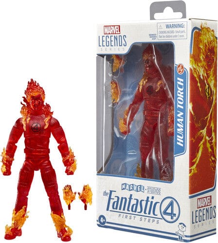 Hasbro Toys > Action Figures > Marvel Legends Hasbro: Marvel Legends - Human Torch (Fantastic Four: First Steps) 5010996283016 HSBOG0803