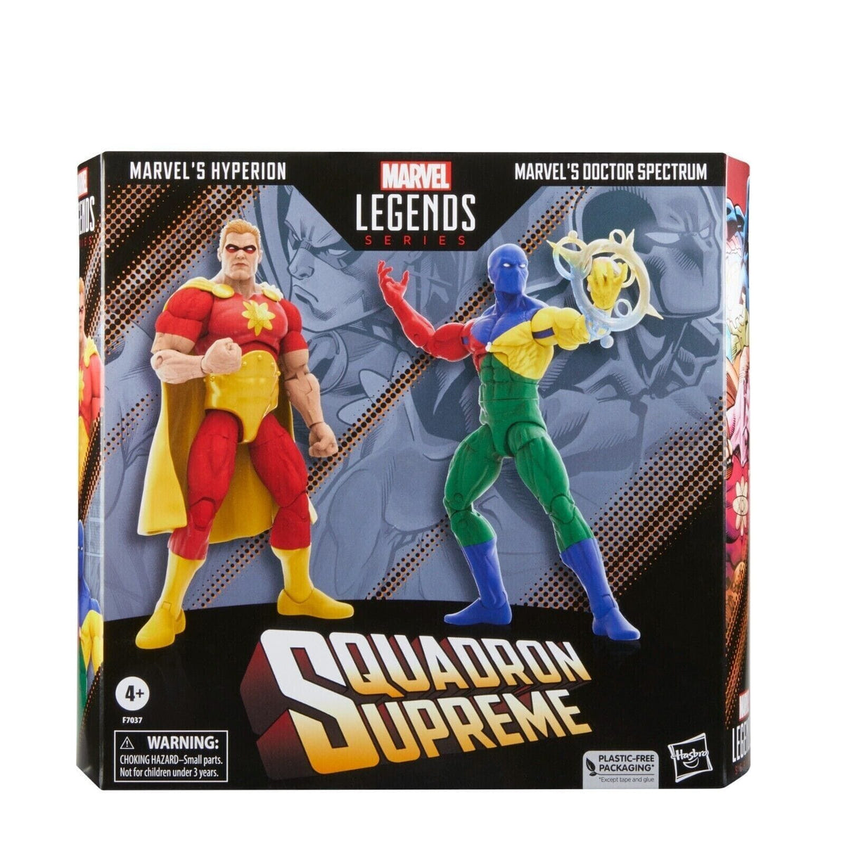 Hasbro Toys > Action Figures > Marvel Legends Hasbro: Marvel Legends - Hyperion and Doctor Spectrum 2-Pack (Squadron Supreme) 5010994182434 FEB238238