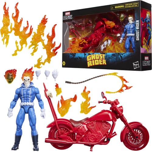 Hasbro Toys > Action Figures > Marvel Legends Hasbro: Marvel Legends - Johnny Blaze Action Figure with Motorcycle 5010996352767 HSBOG2083